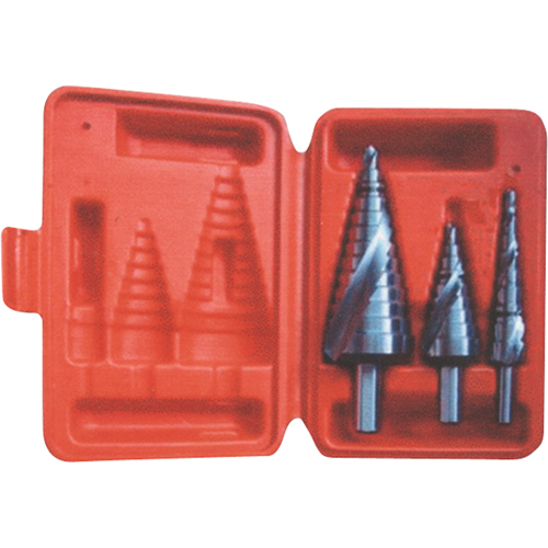 Jeu de forets &eacute;tag&eacute;s, 3 morceaux, Acier rapide Southpoint Industrial Supply