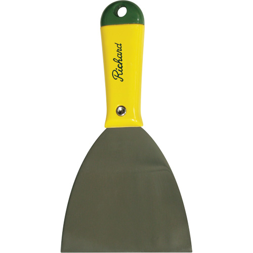 Signature Series Flexible Taping Knife, High-Carbon Steel Blade, 4" Wide, Polypropylene Handle Southpoint Industrial Supply