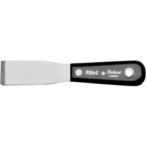Putty Knife Chisel, Steel Blade, 1-1/4" Wide, Polypropylene Handle Southpoint Industrial Supply