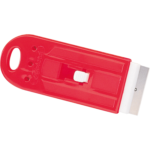 Retractable Razor Scrapers, High-Carbon Steel Blade, 1-1/2" Wide, Plastic Handle Southpoint Industrial Supply