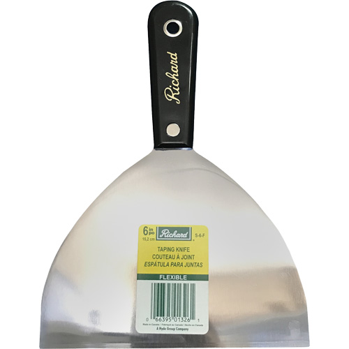 Couteau &agrave; galon sur joint flexible de s&eacute;rie Pro, 6", Lame en Acier &agrave; haute teneur en carbone Southpoint Industrial Supply