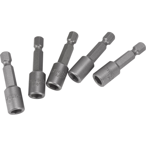 Nutsetters, 1/4" Tip, 1/4" Drive, 1-5/8" L, Magnetic Southpoint Industrial Supply