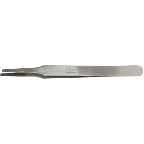 Tweezers - Flat Round Tips, Straight - 4.75" (120 mm) Southpoint Industrial Supply