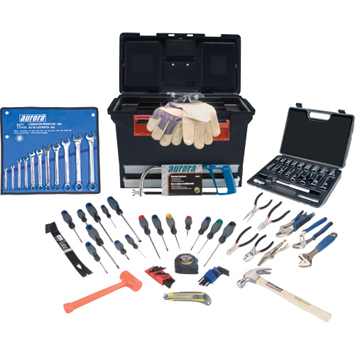 Ensemble d'outils pour ouvrier, 86 morceaux Southpoint Industrial Supply