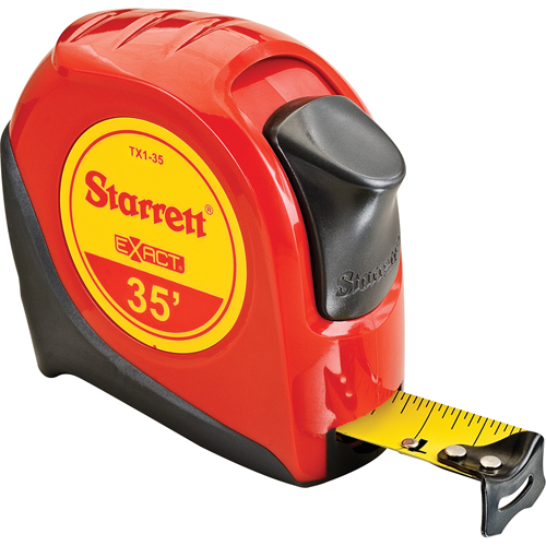 Ruban &agrave; mesurer de poche, 1" x 35', Marques de goujon 1/16" Southpoint Industrial Supply