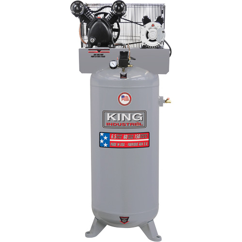 Industrial Compressors, 50 Gal. (60 US Gal) Southpoint Industrial Supply