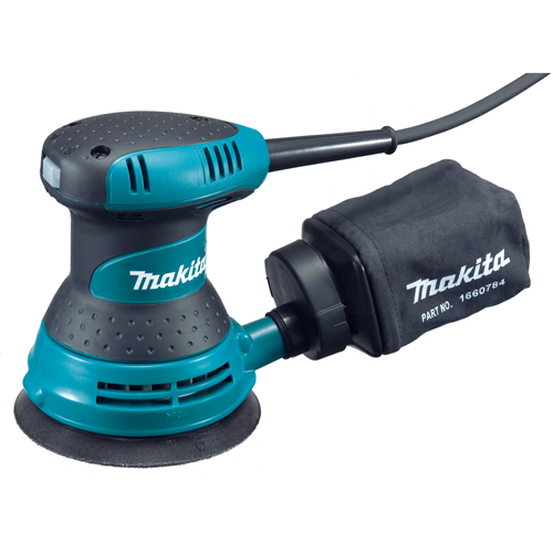 Random Orbit Palm Sanders, 5" x 5" Sand Paper, 3 A, 120 V, 12 000 OPM Southpoint Industrial Supply