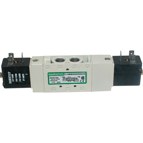 Pilot 5-Way 2-Position 4-Way Solenoid Valves, 3/8" Pipe, 150 PSI Southpoint Industrial Supply