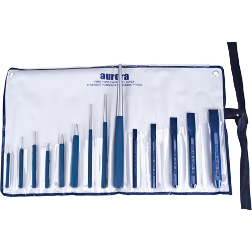 Punch and Chisel Set, 14 Pieces Southpoint Industrial Supply