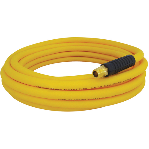 Easyflex Premium Hoses with Fittings, Air/Water, Technopolymer, 3/8" dia. x 100', 300 psi, 1/4 NPT Southpoint Industrial Supply