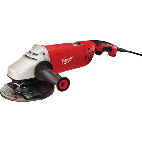 Large Angle Grinder Trigger Grip With Lock-On, 7"/9", 120 V, 15 A, 6000 RPM Southpoint Industrial Supply