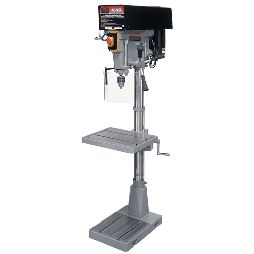 Perceuses &agrave; colonne de plancher, 15", Mandrin 5/8", 5000 tr/min Southpoint Industrial Supply