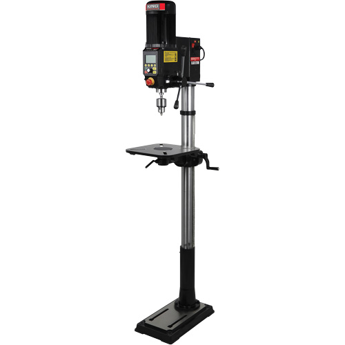 Perceuses &agrave; colonne de plancher Nova Viking DVR, 16", Mandrin 5/8", 3000 tr/min Southpoint Industrial Supply