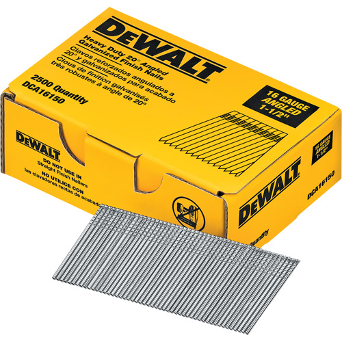 Clous de finition &agrave; angle de calibre 16 Southpoint Industrial Supply