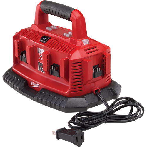 Chargeur de type s&eacute;quentiel pour six piles M18, 18 V, Lithium-ion Southpoint Industrial Supply