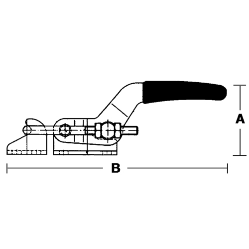 Latch Clamps - 300 Series, 360 lbs. Clamping Force Southpoint Industrial Supply