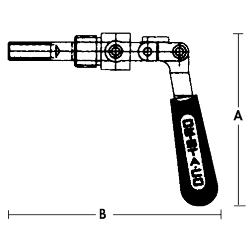 Crampons articul&eacute;s droits - S&eacute;rie 601, Capacit&eacute; de 5/8" (15,875 mm), Force de serrage de 100 lb Southpoint Industrial Supply