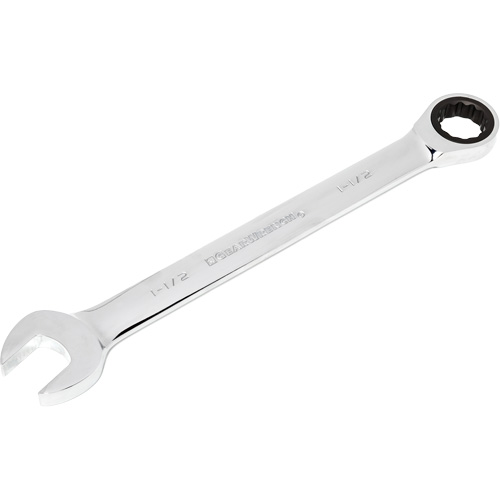 Cl&eacute; &agrave; rochet combin&eacute;e, 12 pans, 1-1/2", Fini Chrome Southpoint Industrial Supply