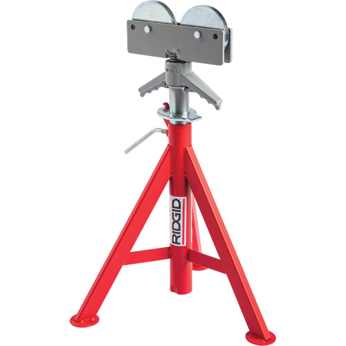 Support de tuyau pour rouleau baiss&eacute; no RJ-98, 59-104 cm R&eacute;glage de la hauteur, 12" Capacit&eacute; max. de tuyau, 1000 lb Capacit&eacute; de charge max. Southpoint Industrial Supply