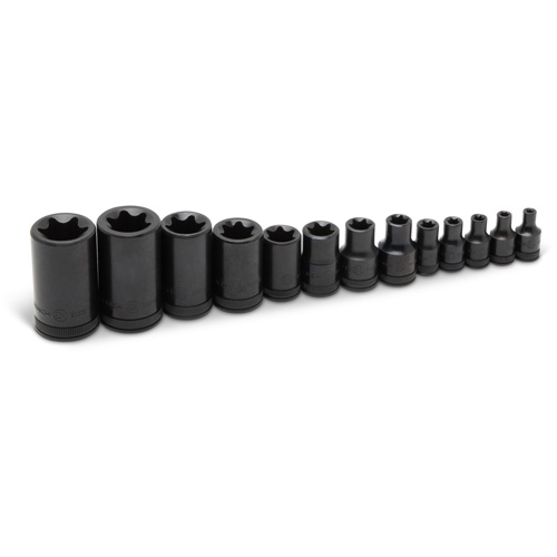 Jeu de douilles externes Torx, Prise 1/2"/1/4"/3/8" Southpoint Industrial Supply