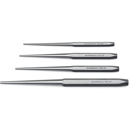 Long Taper Punch Set, 4 Pieces Southpoint Industrial Supply