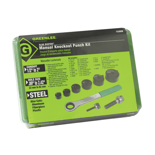 Ensemble de poinçonnage avec cliquet et poinçons SlugBuster Southpoint Industrial Supply