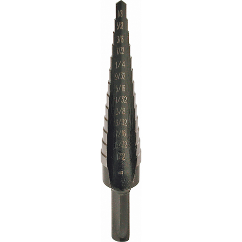 Step Drills, 1/32" Increments Southpoint Industrial Supply
