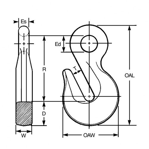 Cam-Alloy&reg; Eye Grab Hook Southpoint Industrial Supply