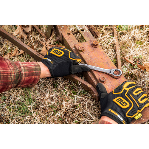 Jeu de cl&eacute;s &agrave; cliquet &agrave; 12 pans et 72 dents, Combinaison, 5 morceaux, M&eacute;trique Southpoint Industrial Supply