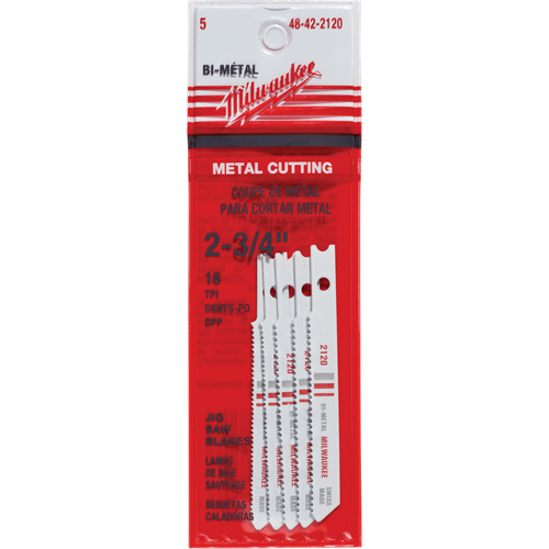 Lames de scie sauteuse, Bim&eacute;tal, Tige en U, 2-3/4" lo, 18 dents par pouce Southpoint Industrial Supply