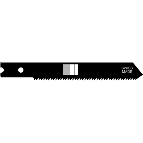 Lames de scie sauteuse, Acier rapide, Tige en U, 2-3/4" lo, 24 dents par pouce Southpoint Industrial Supply