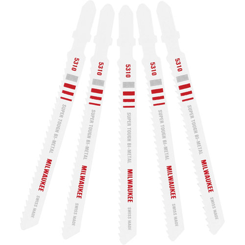 Lame de scie sauteuse, Bim&eacute;tal, Tige en T, 4" lo, 10 dents par pouce Southpoint Industrial Supply