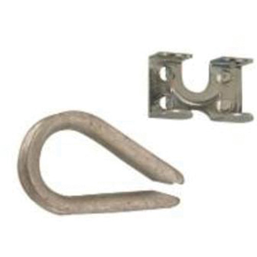 Cosse de c&acirc;ble m&eacute;tallique et clame de cordage Southpoint Industrial Supply