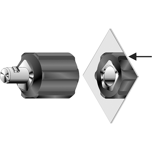 ADAPTAT 1 PIECE DINSE MALE LC-40/LC-10 FEMELLE Southpoint Industrial Supply