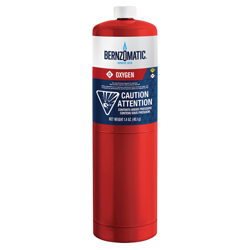 1.4-oz. Disposable Oxygen Cylinder, Oxygen Southpoint Industrial Supply