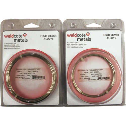 High Silver Brazing Alloys Southpoint Industrial Supply