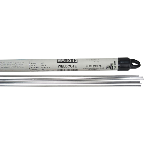 Baguettes pour soudage TIG en longueurs de 36", 3/32", Aluminium Southpoint Industrial Supply