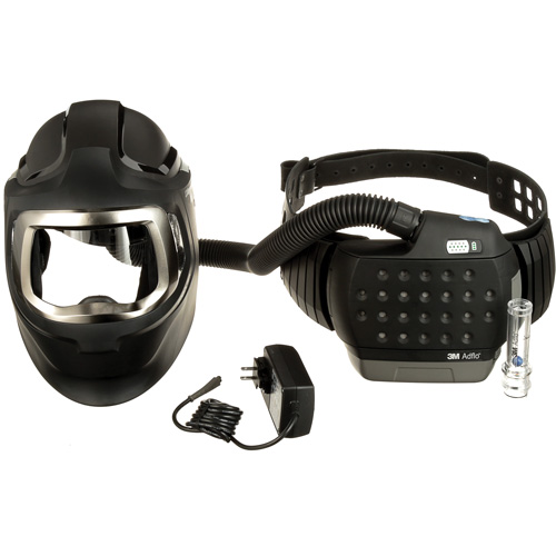 Adflo Powered Air Purifying Respirator, Welding Helmet, Lithium-Ion Battery Southpoint Industrial Supply
