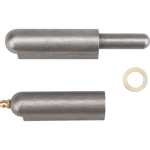 Charni&egrave;re &agrave; souder, 0,787" dia. x 5,906" lo, Acier doux a/goupille fixe en acier Southpoint Industrial Supply