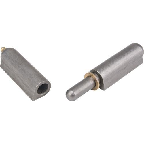 Charni&egrave;re &agrave; souder, 0,787" dia. x 5,906" lo, Acier doux a/goupille fixe en acier Southpoint Industrial Supply