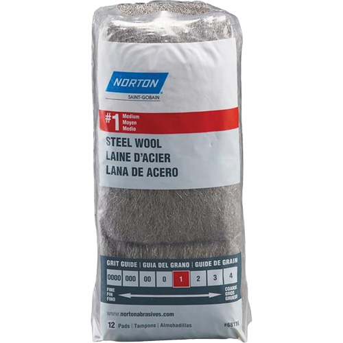 Steel Wool, Roll, Grade 1 Southpoint Industrial Supply