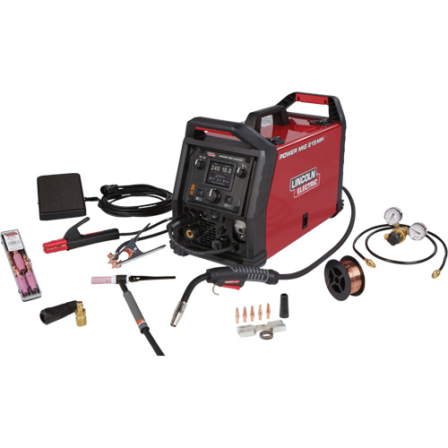 Soudeuse &agrave; proc&eacute;d&eacute; multiple POWER MIG 215 MPi TIG One-Pak, 120 V/230 V, 1 Ph, 60 Hz Southpoint Industrial Supply