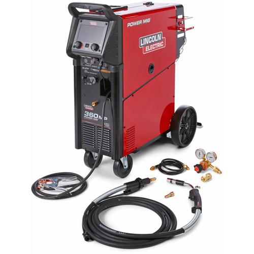 POWER MIG&reg; 360MP Multi-Process Welder, 208 V/230 V/460 V/575 V, 1 Ph, 50/60 Hz Southpoint Industrial Supply