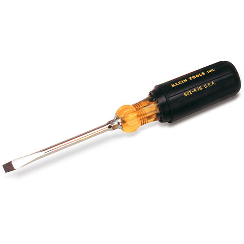 Tournevis industriels fendu &agrave; pointe en losange, 7/32", 6-3/4" lo, Prise Coussin&eacute;e Southpoint Industrial Supply