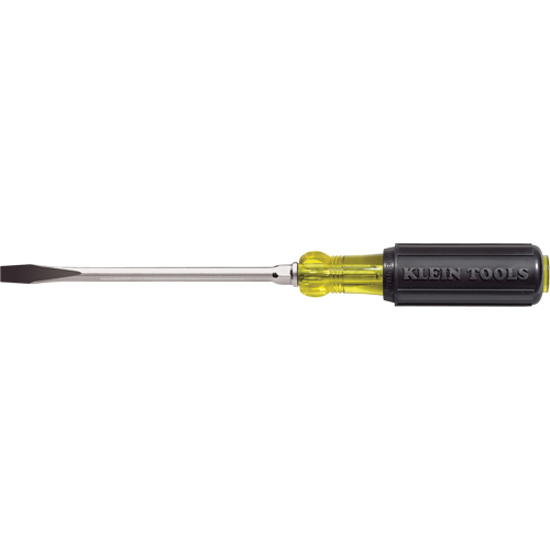 Tournevis industriels fendu &agrave; pointe en losange, 5/16", 10-15/16" lo, Prise Coussin&eacute;e Southpoint Industrial Supply