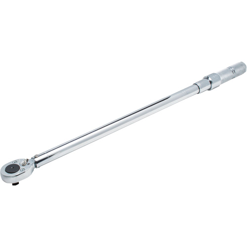 Ratcheting Head Micrometer Torque Wrench, Click, 1/2" Square Drive, 50 - 250 lbf. Ft Southpoint Industrial Supply