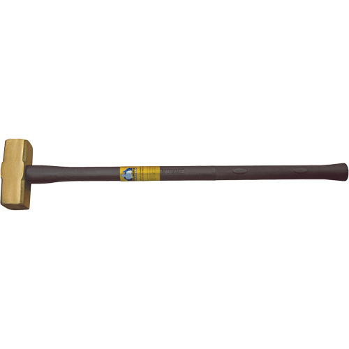 Brass Sledge Hammer, 10 lbs. Head Weight, 36" L Southpoint Industrial Supply