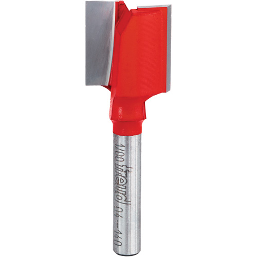 Fraise - foret droit &agrave; double cannelure, 3/4" dia, 1" ha, 2-1/8" lo, 1/4" Manche Southpoint Industrial Supply