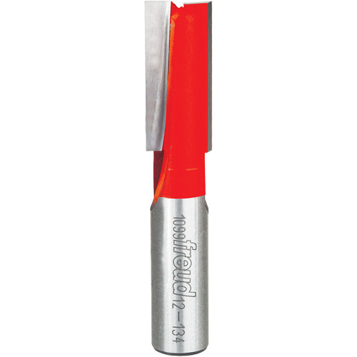 Router Bit - Double Flute Straight Bit, 9/16" Dia., 1" H, 2-7/8" L, 1/2" Shank Southpoint Industrial Supply
