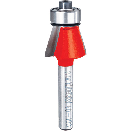 Router Bit - Chamfer Bit, 23/32" Dia., 1/4" Shank Southpoint Industrial Supply